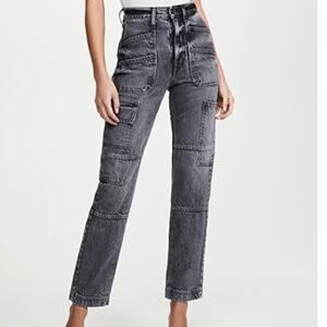 SLVRLAKE Cargo Straight Leg Jeans NEW NWT 30